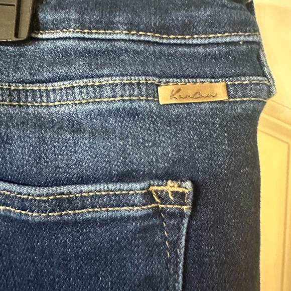 Kancan Women's Distressed Blue Jeans - Picture 3 of 3